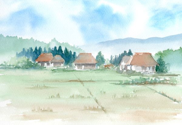 里山の風景